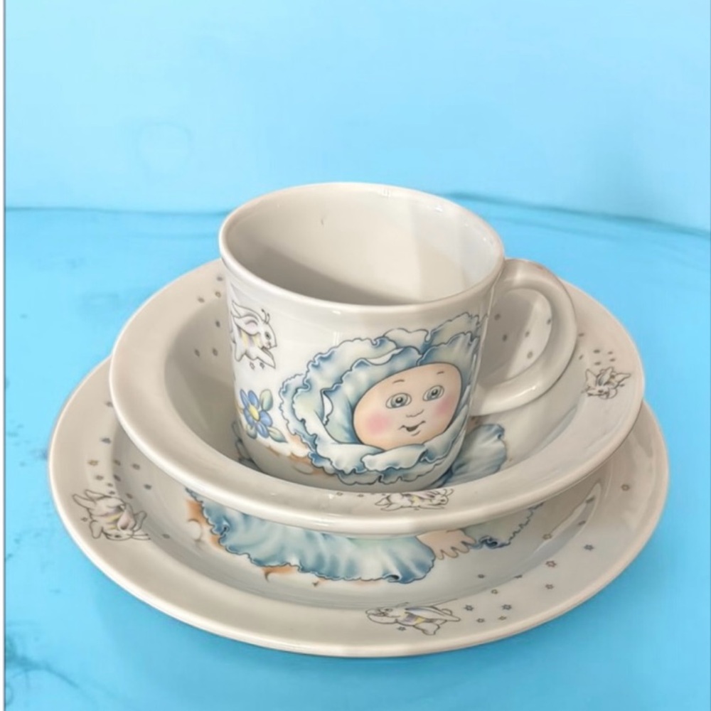 Cabbage Patch Dish Set - Picture 1 of 12